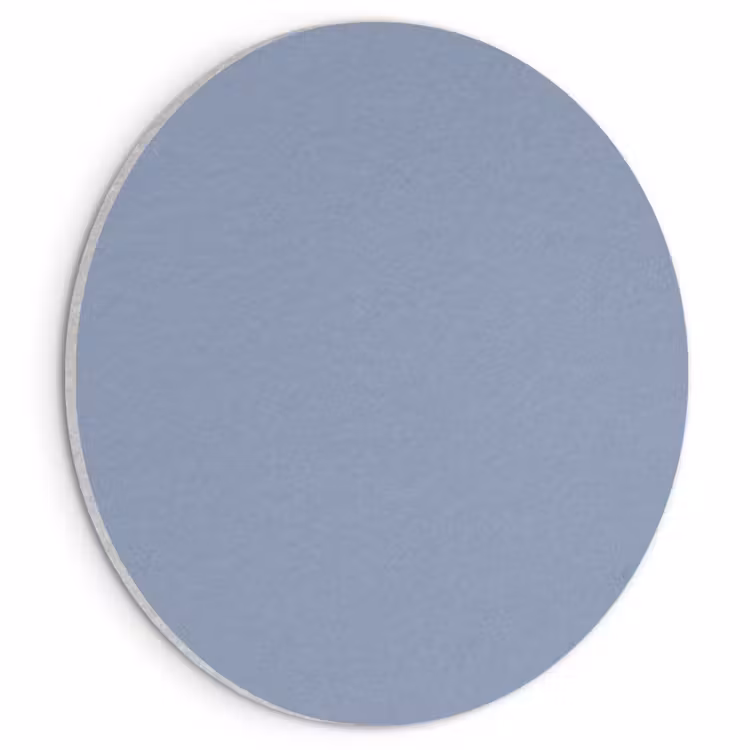 Akoestisch schilderij rond - Canary - Champ - Blauw — 1
