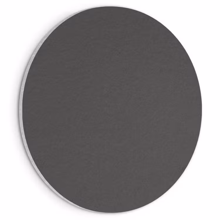 Akoestisch schilderij rond - Charcoal - Grijs- Grey — 1