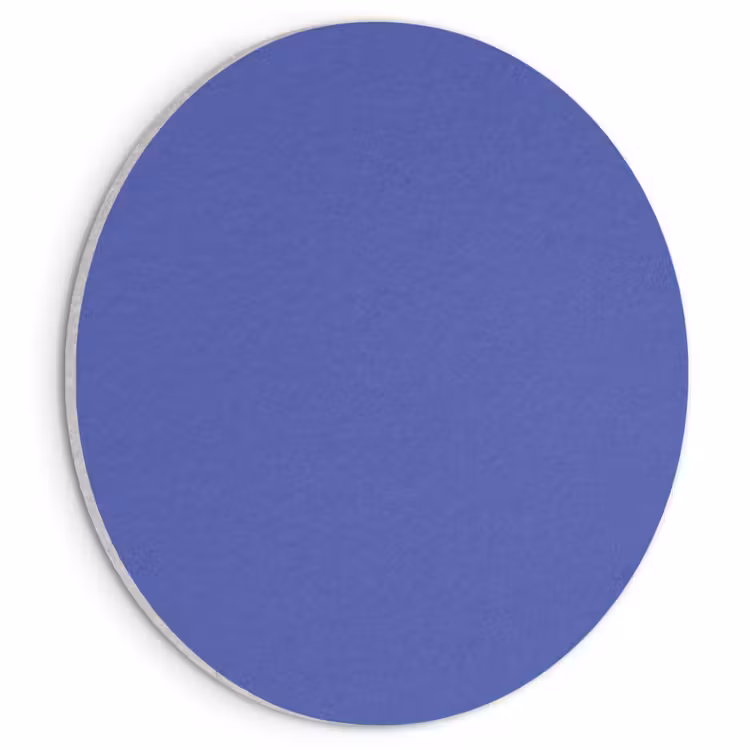Akoestisch schilderij rond - Chinese - Blue - Blauw — 1