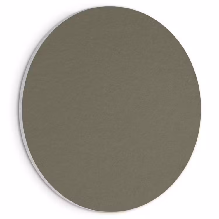 Akoestisch schilderij rond - Deep - Khaki - Groen — 1
