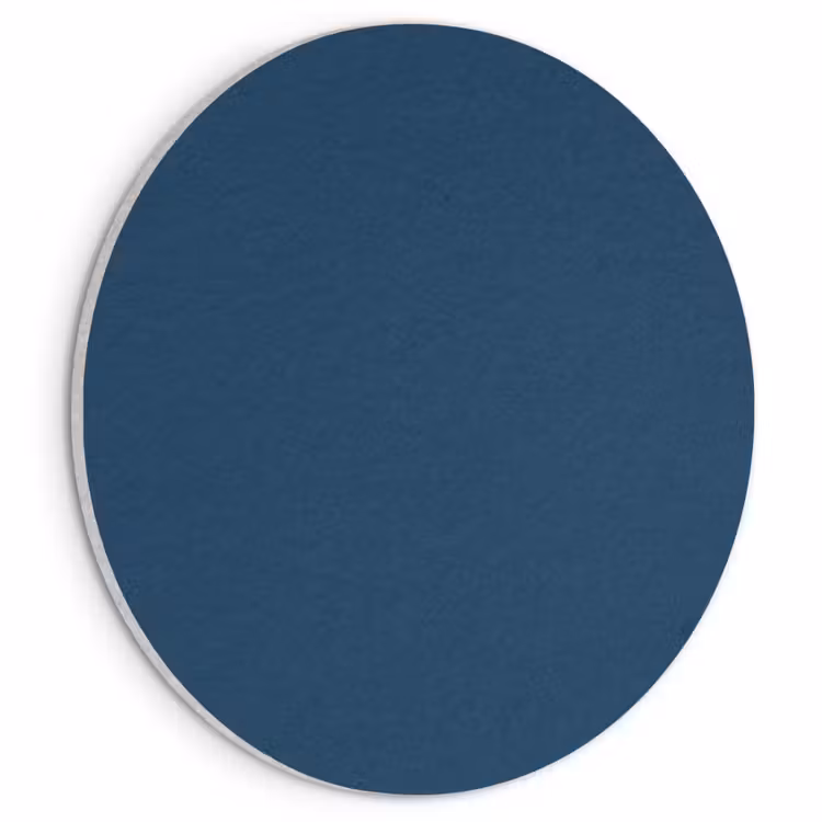 Akoestisch schilderij rond - Deep - Ocean - Blauw — 1