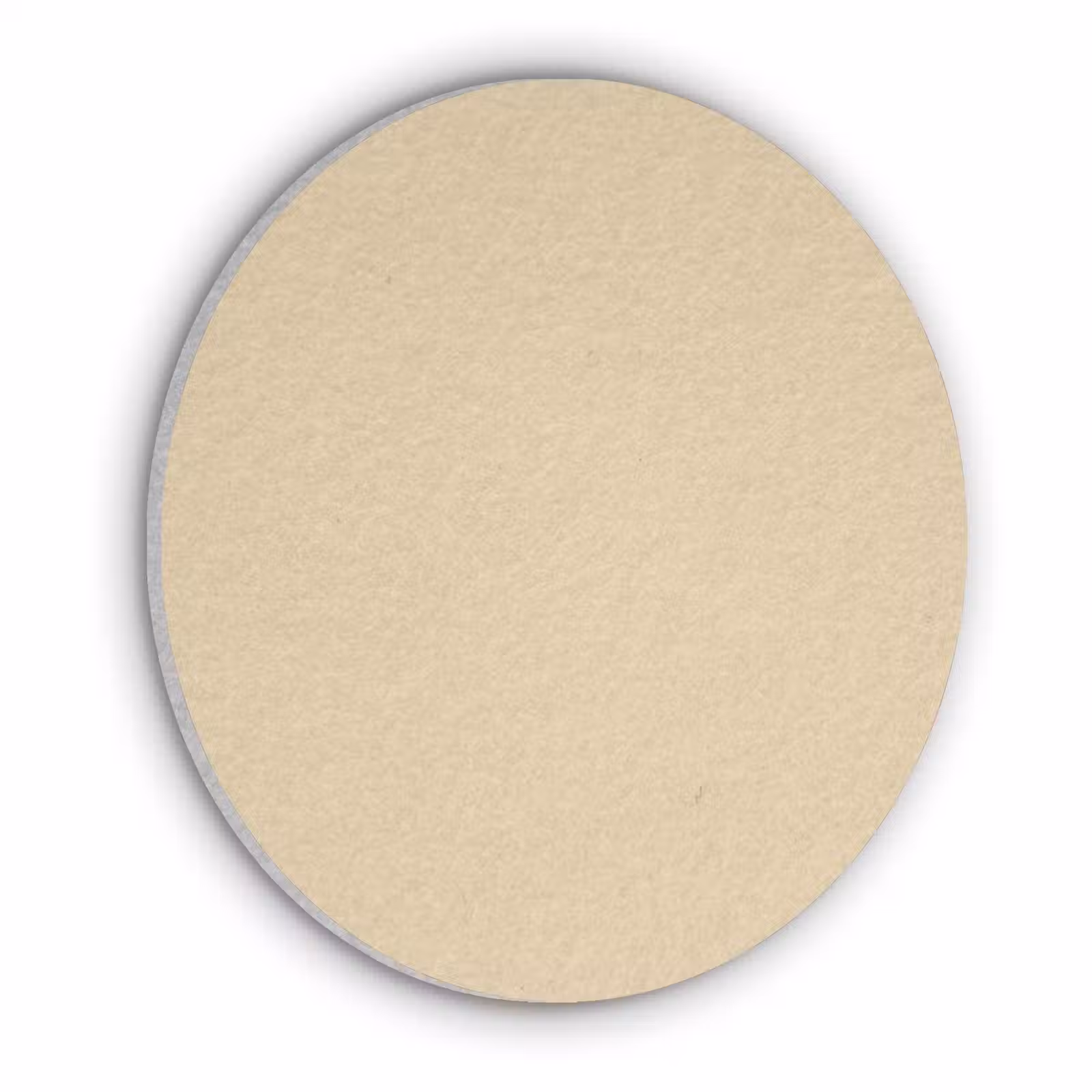 Akoestisch schilderij rond - Desert - Sand - Nude — 1