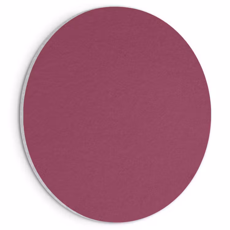 Akoestisch schilderij rond - Deep - Rasberry - Rood — 1
