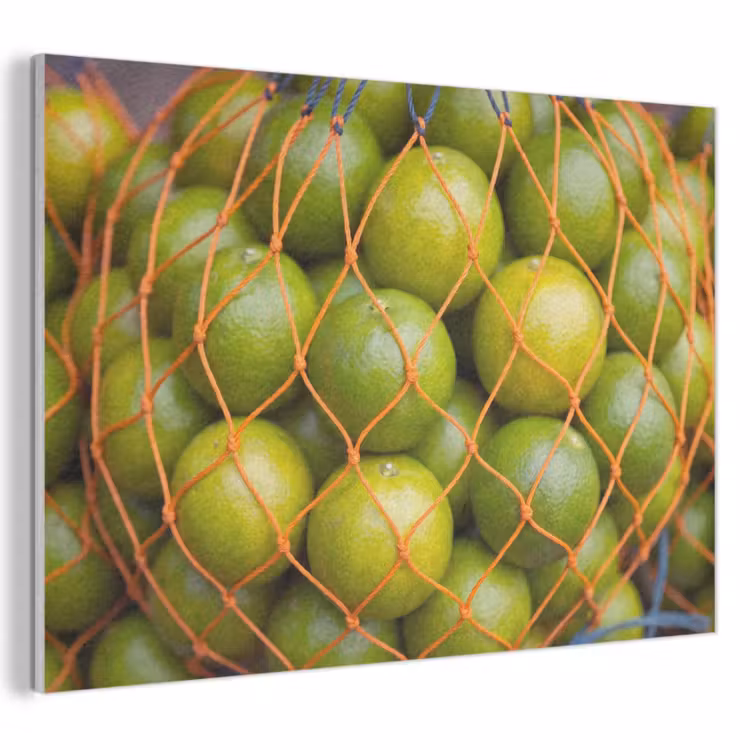 Akoestisch schilderij - Eten - Net - Groen - Markt — 1