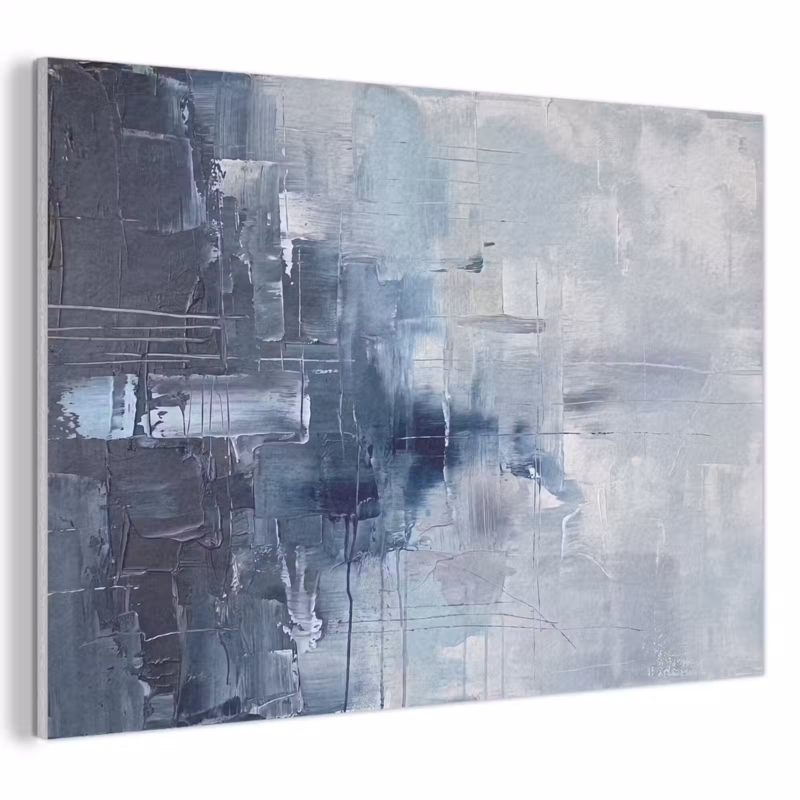 Akoestisch schilderij - Abstract - Textuur - Kunst - Modern - Blauw — 1