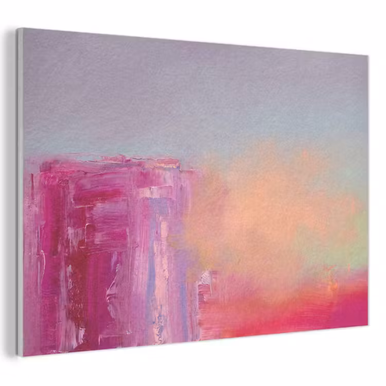 Akoestisch schilderij - Abstract - Kleuren - Modern - Roze — 1
