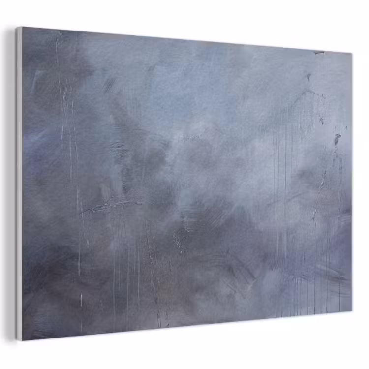 Akoestisch schilderij - Abstract - Kwaststreken - Modern - Kunst - Grijs — 1