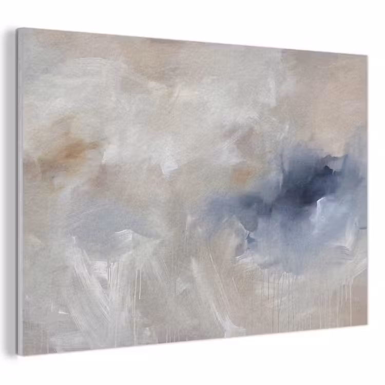 Akoestisch schilderij - Abstract - Wolken - Sfeer - Modern - Beige — 1
