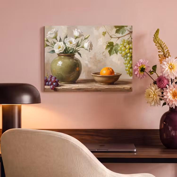 Akoestisch schilderij - Bloemen - Fruit - Stilleven — 4