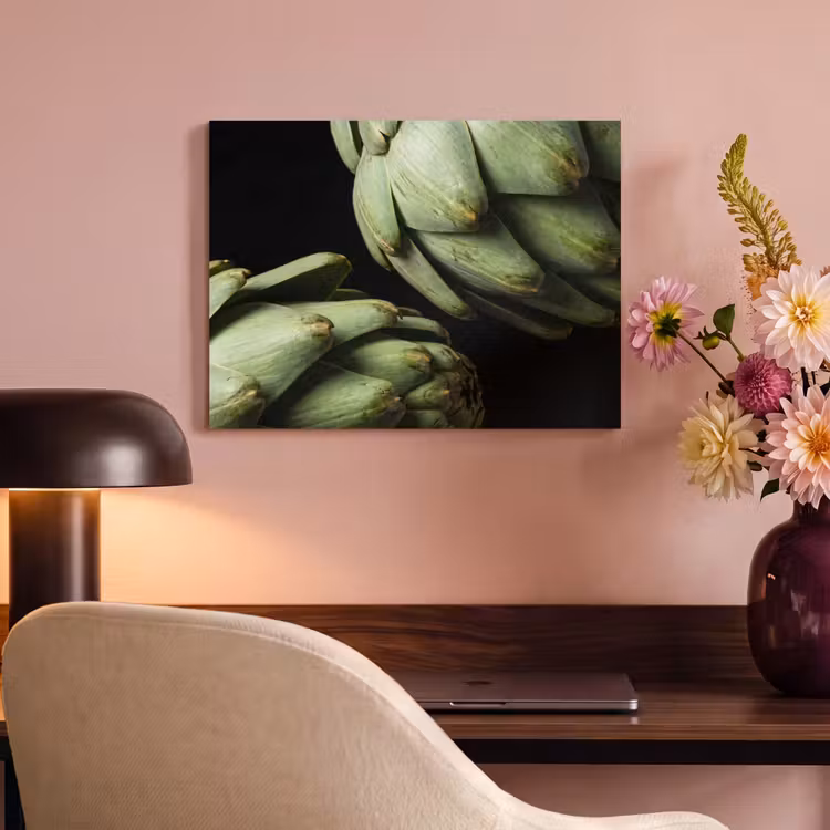 Akoestisch schilderij - Artisjok - Groen - Eten — 4