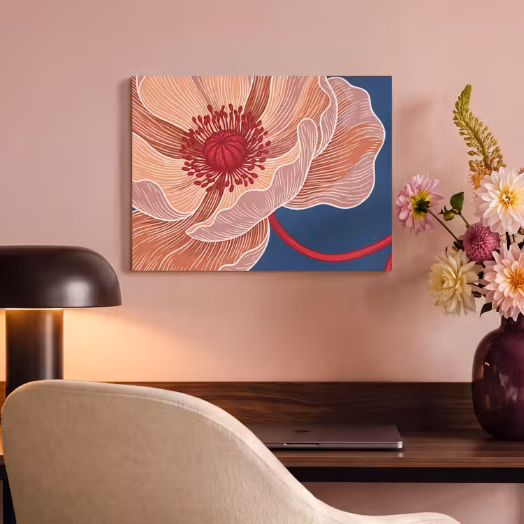 Akoestisch schilderij - Bloemen - Modern - Abstract — 4