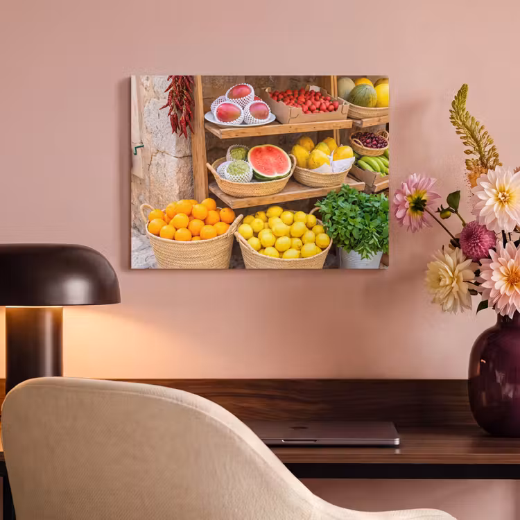 Akoestisch schilderij - Fruit - Markt - Vers — 4