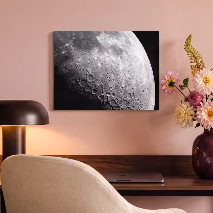Akoestisch schilderij - Maan - Kraters - Ruimte — 4