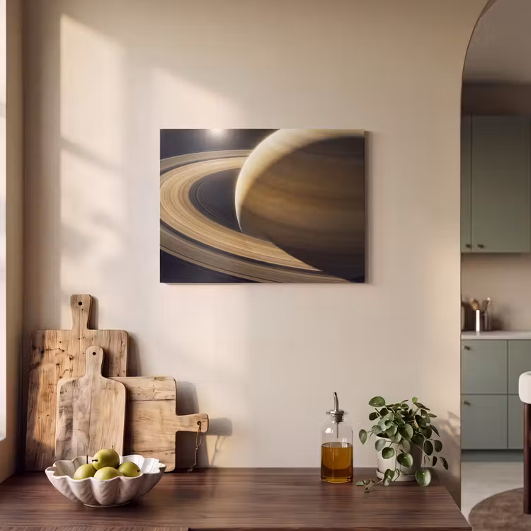 Akoestisch schilderij - Planeet - Ringen - Ruimte — 3