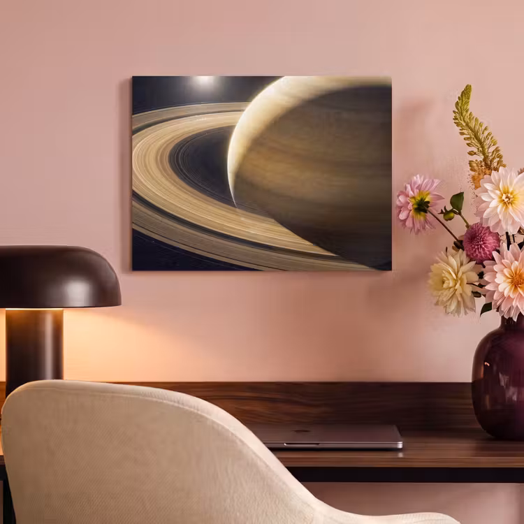 Akoestisch schilderij - Planeet - Ringen - Ruimte — 4