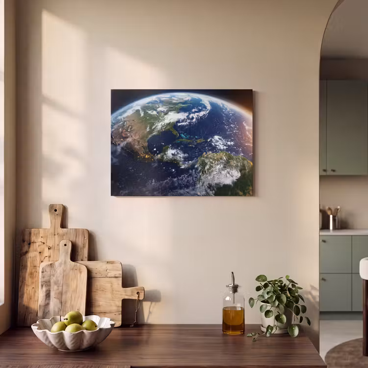 Akoestisch schilderij - Planeet - Ruimte - Kosmos — 3