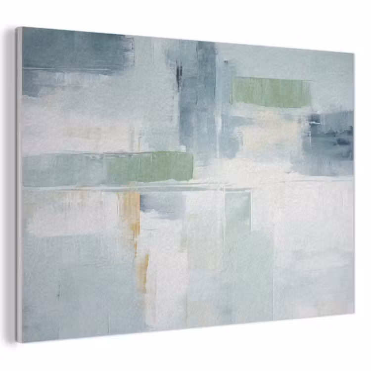 Akoestisch schilderij - Verf - Moderne kunst - Abstract - Grijs — 1