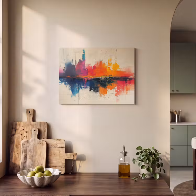 Akoestisch schilderij - Watercolor - Kunst - Modern — 3