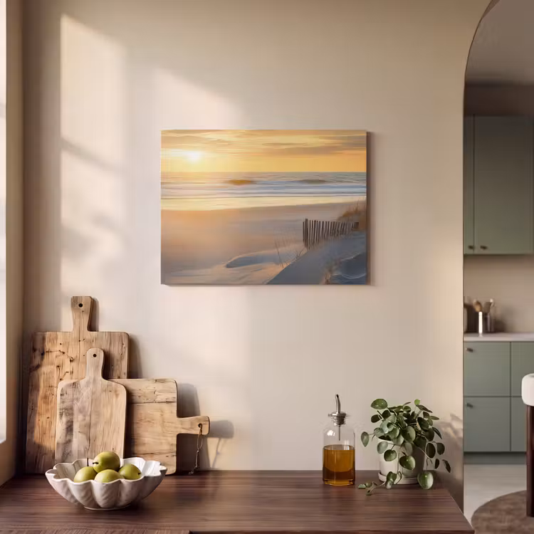 Akoestisch schilderij - Strand - Duinen - Zonsondergang — 3