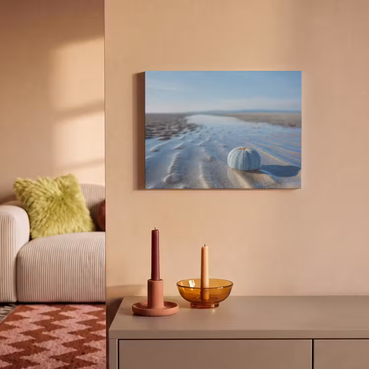Akoestisch schilderij - Strand - Schild - Water - Blauw — 2