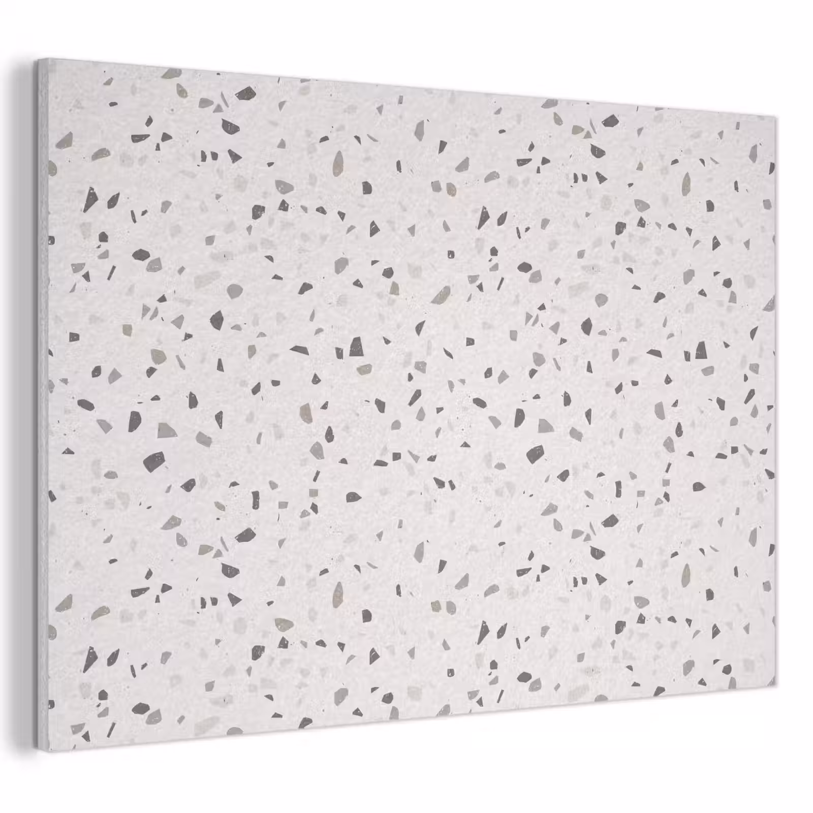 Akoestisch schilderij - Terrazzo - Patroon - Créme — 1