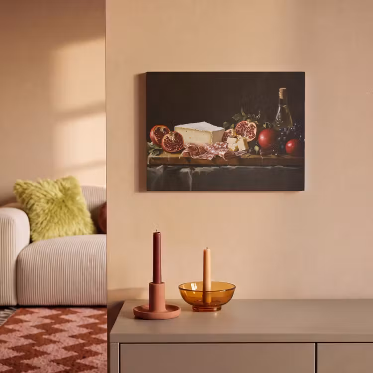 Akoestisch schilderij - Stilleven - Vintage - Borrelplank — 2