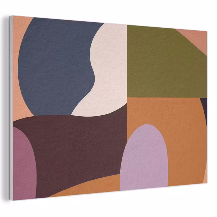 Akoestisch schilderij - Vormen - Abstract - Kleuren - Vierkant — 1