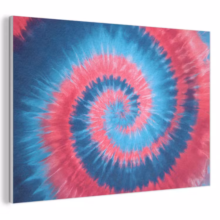 Akoestisch schilderij - Spiraal - Roze - Draaiend — 1