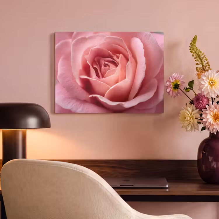 Akoestisch schilderij - Roze - Roos - Romantisch — 4