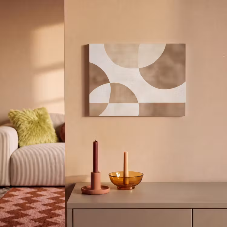 Akoestisch schilderij - Snijdende cirkels - Overlappende vlakken — 2