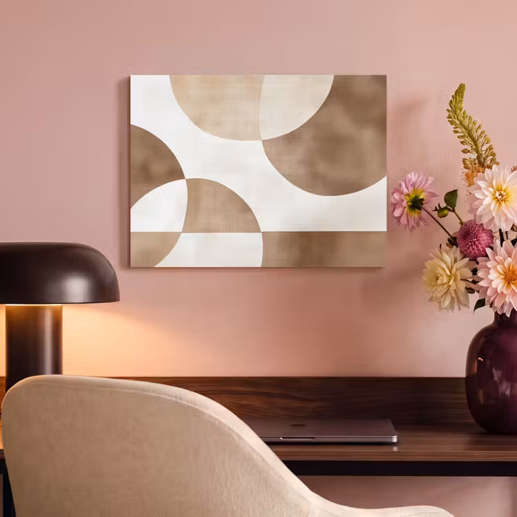 Akoestisch schilderij - Snijdende cirkels - Overlappende vlakken — 4