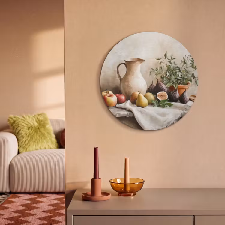 Akoestisch schilderij rond - Fruit - Kruiden - Landelijk — 3