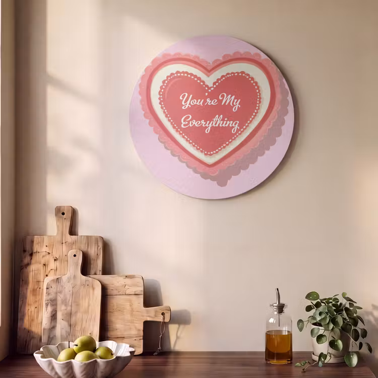 Akoestisch schilderij rond - Liefde - Hart - Valentijn — 4