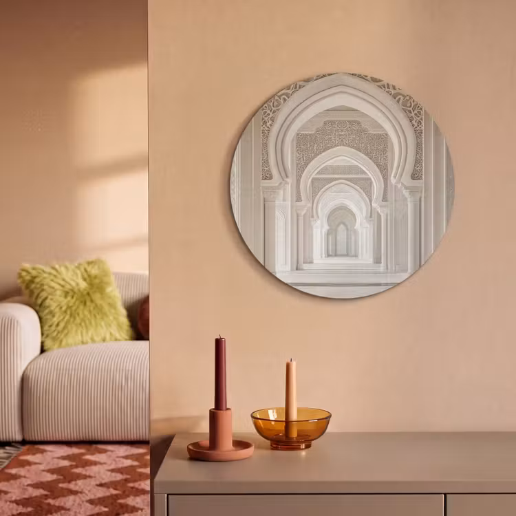 Akoestisch schilderij rond - Moskee - Architectuur - Ramadan - Islamitische — 3