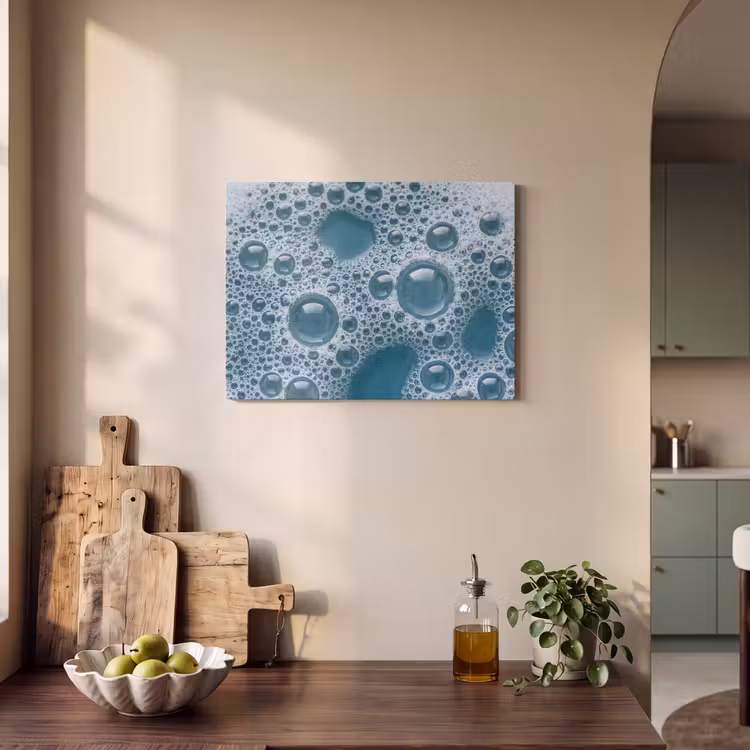 Akoestisch schilderij - Schuim - Water - Textuur — 3