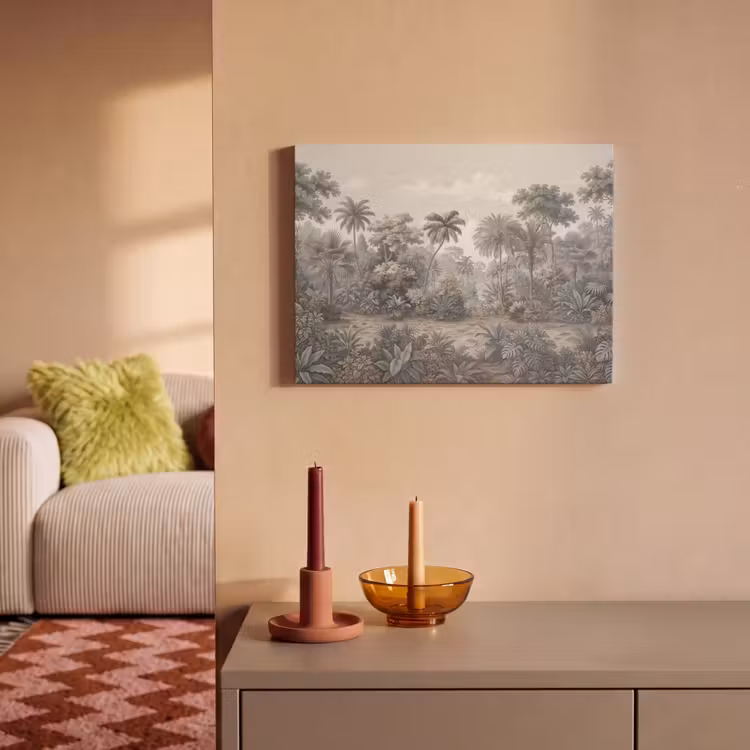 Akoestisch schilderij - Tropisch - Landschap - Illustratie — 2