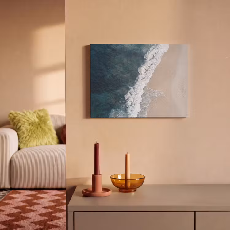 Akoestisch schilderij - Strand - Zee - Golven — 2