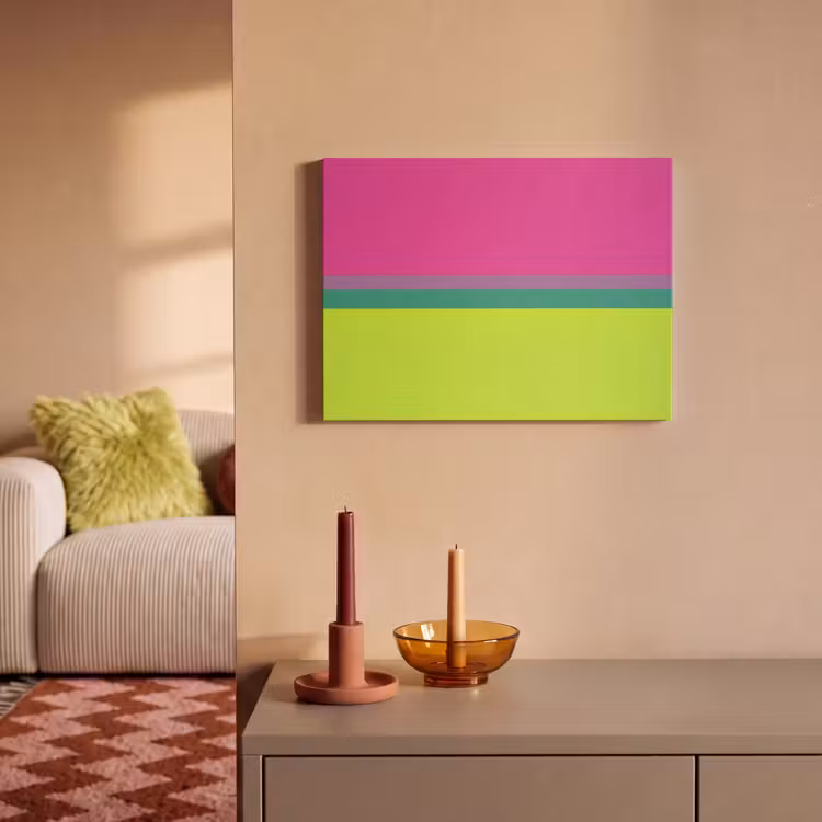 Akoestisch schilderij - Strepen - Modern - Kleurrijk — 2