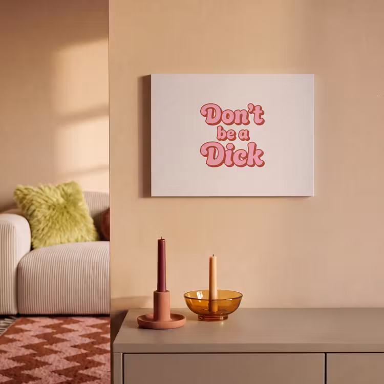 Akoestisch schilderij - Tekst - Boodschap - Roze — 2