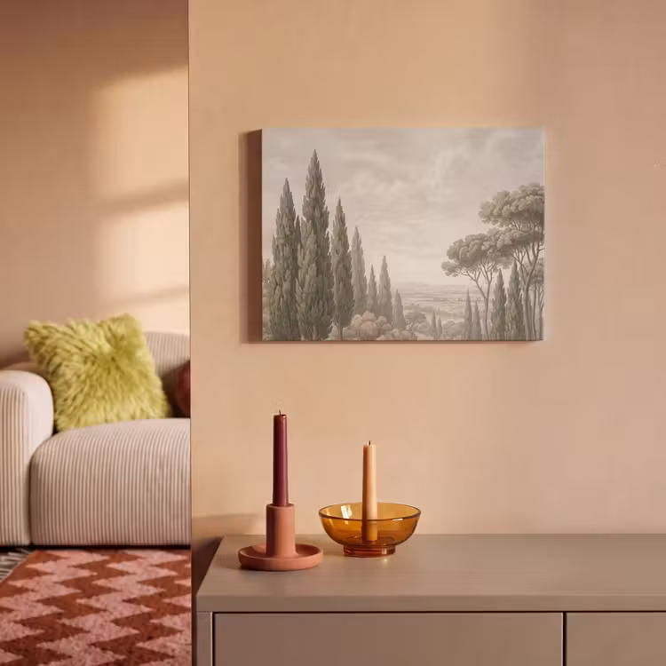 Akoestisch schilderij - Vallei - Bos - Natuur - Groen — 2