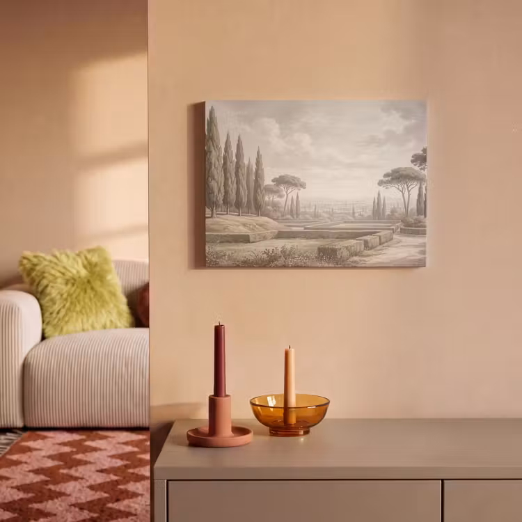 Akoestisch schilderij - Vallei - Tuin - Natuur - Groen — 2