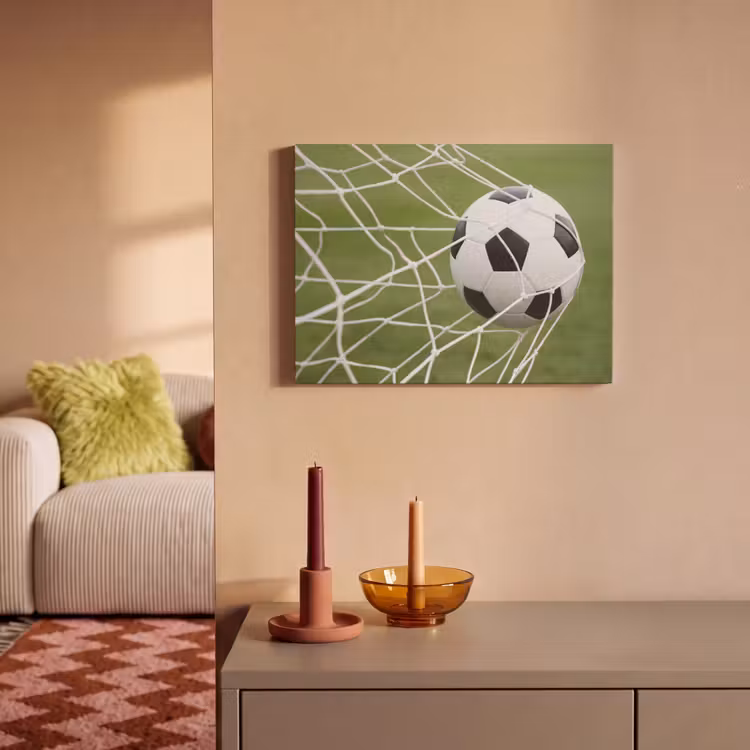 Akoestisch schilderij - Voetbal - Goal - Net - Sport — 2