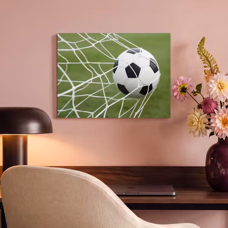 Akoestisch schilderij - Voetbal - Goal - Net - Sport — 4