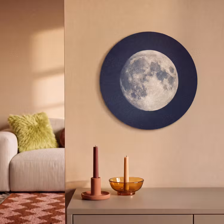 Akoestisch schilderij rond - Ruimte - Maan - Kosmos — 3