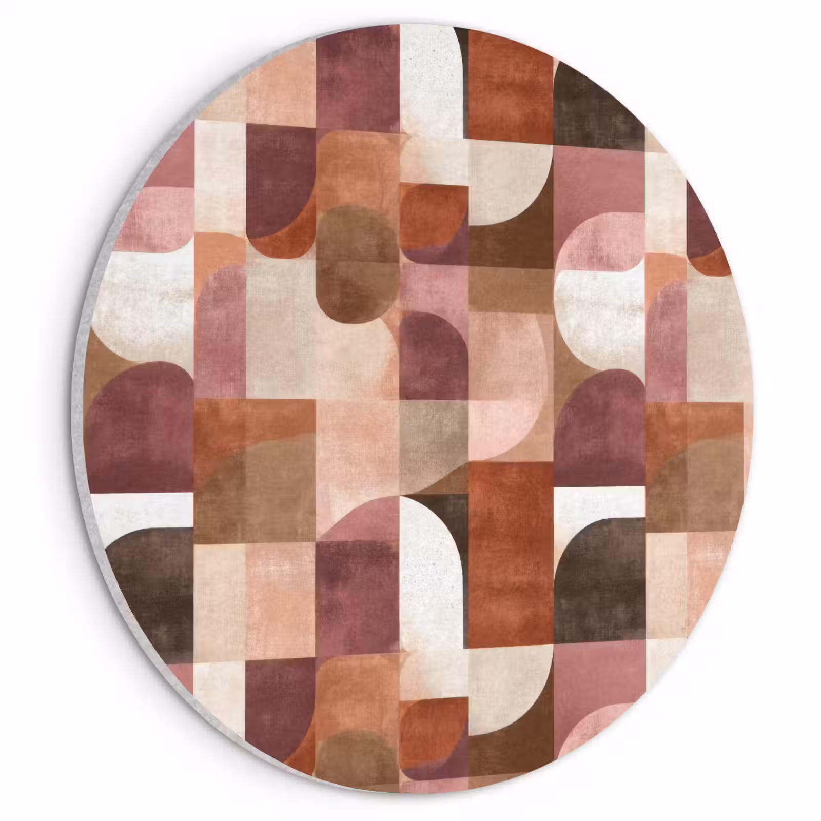 Akoestisch schilderij rond - Geometrie - Modern - Retro — 1