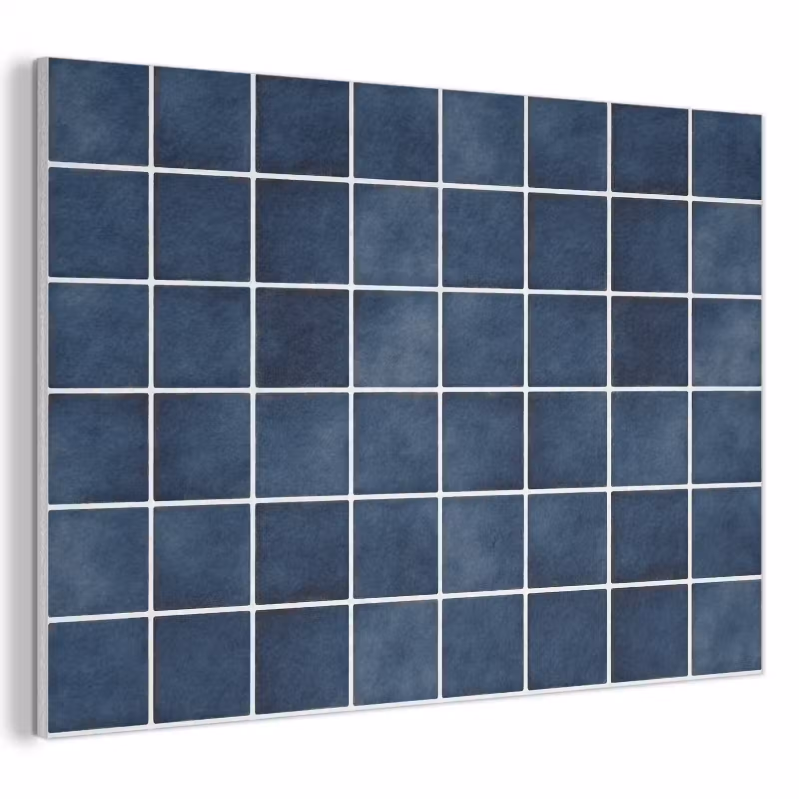 Akoestisch schilderij - Tegel - Modern - Blauw — 1