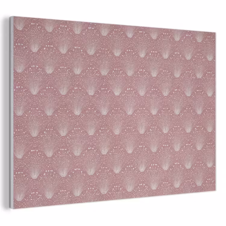 Akoestisch schilderij - Trendy - Patroon - Roze — 1