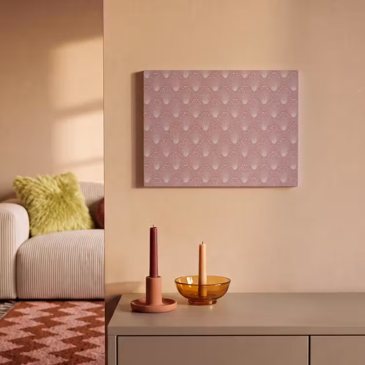 Akoestisch schilderij - Trendy - Patroon - Roze — 2