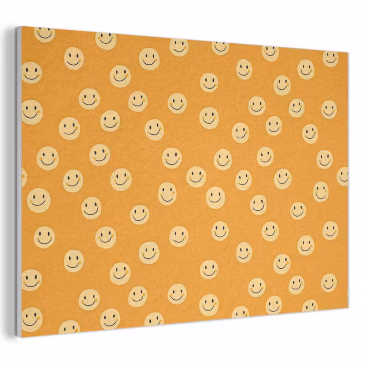 Akoestisch schilderij - Smileys - Retro - Heel — 1