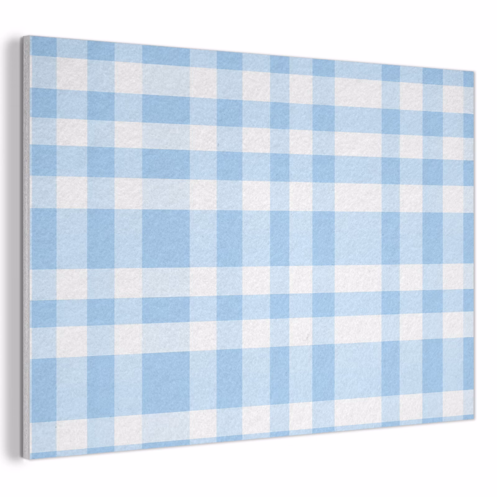 Akoestisch schilderij - Ruit - Patroon - Blauw — 1